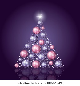 Christmas Background. Vector Illustration.