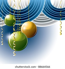 Christmas Background. Vector Illustration.