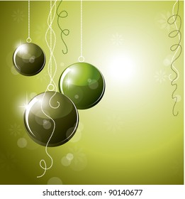 Christmas Background. Vector Illustration.