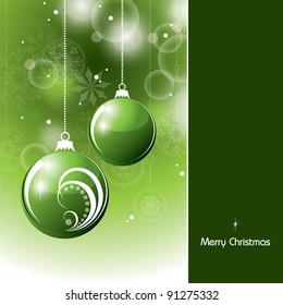 Christmas Background. Vector Illustration.