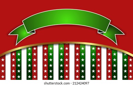 Christmas Background - Vector Illustration. EPS 10. Easy to edit. Perfect for invitations or announcements.