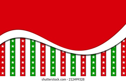 Christmas Background - Vector Illustration. EPS 10. Easy to edit. Perfect for invitations or announcements.