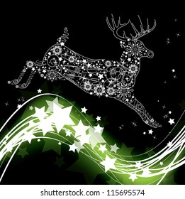 Christmas Background. Vector Illustration in Eps10 Format.