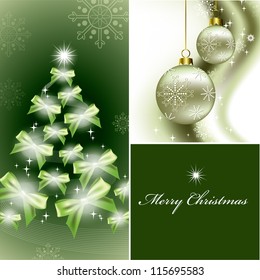 Christmas Background. Vector Illustration in Eps10 Format.