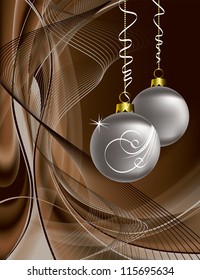 Christmas Background. Vector Illustration in Eps10 Format.