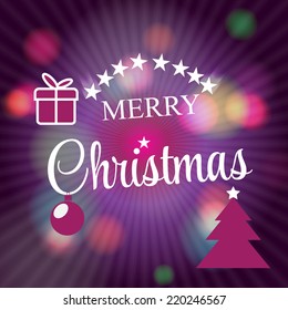 Christmas Background. Vector Illustration. EPS10