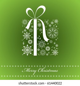 Christmas Background. Vector Illustration. eps10.