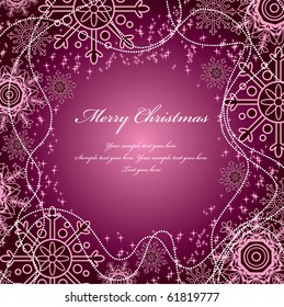 Christmas Background. Vector Illustration. eps10.