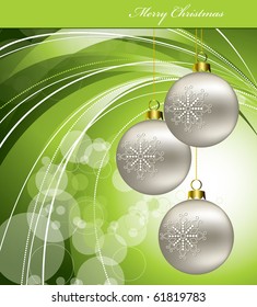 Christmas Background. Vector Illustration. eps10.