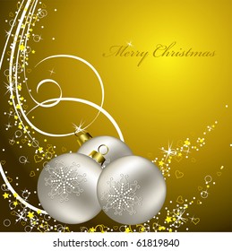 Christmas Background. Vector Illustration. eps10.