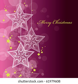 Christmas Background. Vector Illustration. eps10.