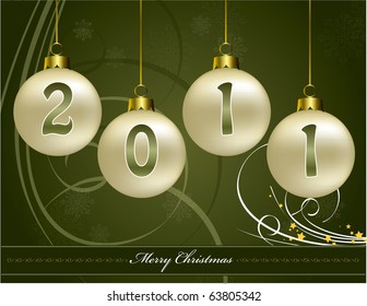 Christmas Background. Vector Illustration in eps10 format.