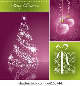 Christmas Background. Vector Illustration. eps10.
