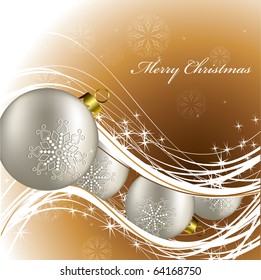 Christmas Background. Vector Illustration. eps10.