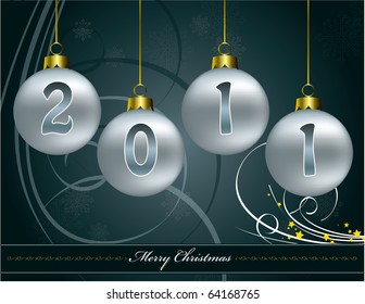 Christmas Background. Vector Illustration. eps10.