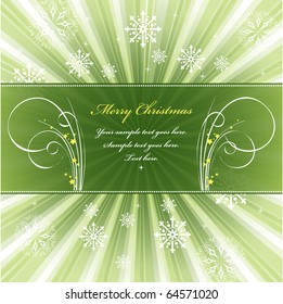 Christmas Background. Vector Illustration in eps10 format.