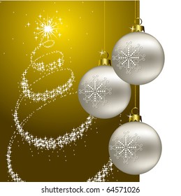 Christmas Background. Vector Illustration in eps10 format.