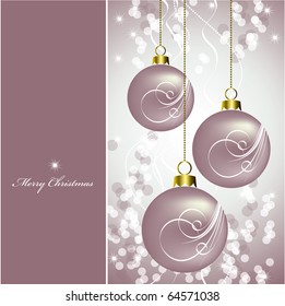 Christmas Background. Vector Illustration in eps10 format.