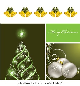 Christmas Background. Vector Illustration. eps10.