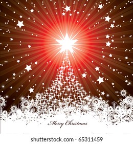 Christmas Background. Vector Illustration. eps10.