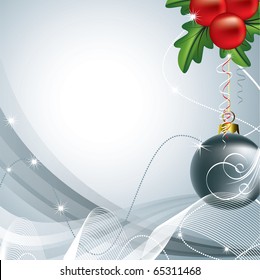 Christmas Background. Vector Illustration. eps10.