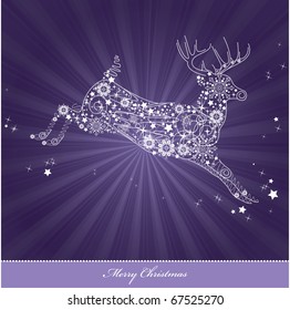 Christmas Background. Vector Illustration. eps10.
