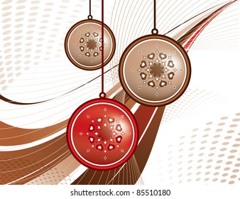 Christmas Background. Vector Illustration. Eps10.