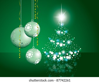 Christmas Background. Vector Illustration. Eps10.