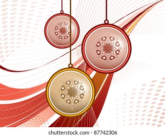 Christmas Background. Vector Illustration. Eps10.