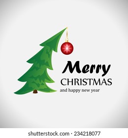 Christmas Background - Vector Illustration, Graphic Design Editable For Your Design