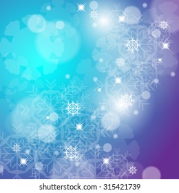Christmas Background - Vector Illustration, Graphic Design Useful For Your Design