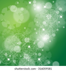 Christmas Background - Vector Illustration, Graphic Design Useful For Your Design 