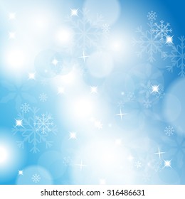 Christmas Background - Vector Illustration, Graphic Design Useful For Your Design
