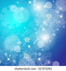 Christmas Background - Vector Illustration, Graphic Design Useful For Your Design  