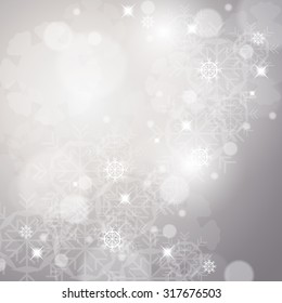 Christmas Background - Vector Illustration, Graphic Design Useful For Your Design  