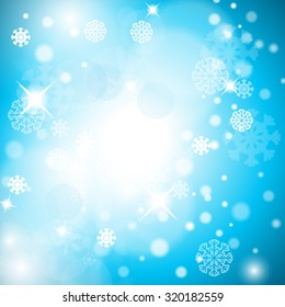 Christmas Background - Vector Illustration, Graphic Design Useful For Your Design