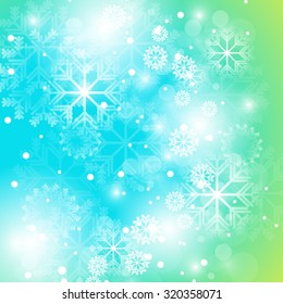 Christmas Background - Vector Illustration, Graphic Design Useful For Your Design