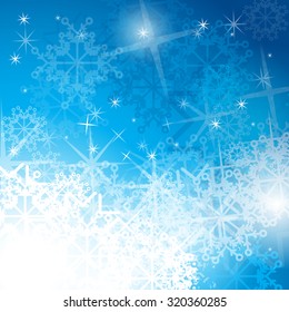Christmas Background - Vector Illustration, Graphic Design Useful For Your Design