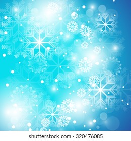 Christmas Background - Vector Illustration, Graphic Design Useful For Your Design