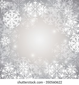 Christmas Background - Vector Illustration, Graphic Design Useful For Your Design