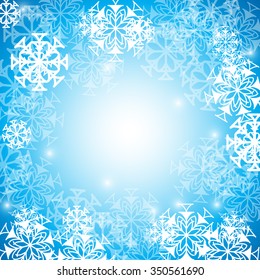 Christmas Background - Vector Illustration, Graphic Design Useful For Your Design