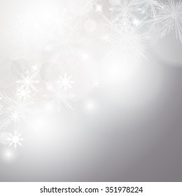 Christmas Background - Vector Illustration, Graphic Design Useful For Your Design 