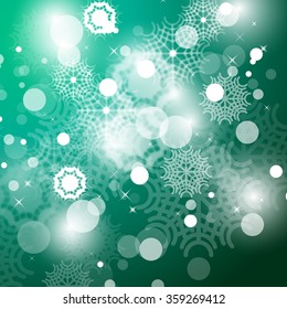 Christmas Background - Vector Illustration, Graphic Design Useful For Your Design