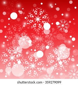 Christmas Background - Vector Illustration, Graphic Design Useful For Your Design
