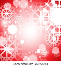 Christmas Background - Vector Illustration, Graphic Design Useful For Your Design