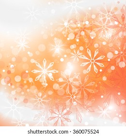 Christmas Background - Vector Illustration, Graphic Design Useful For Your Design  