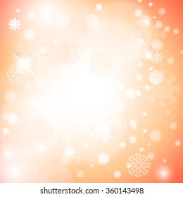Christmas Background - Vector Illustration, Graphic Design Useful For Your Design  