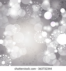 Christmas Background - Vector Illustration, Graphic Design Useful For Your Design