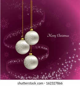 Christmas Background. Vector Illustration. Modern Design.