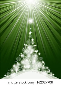 Christmas Background. Vector Illustration. Modern Design.
